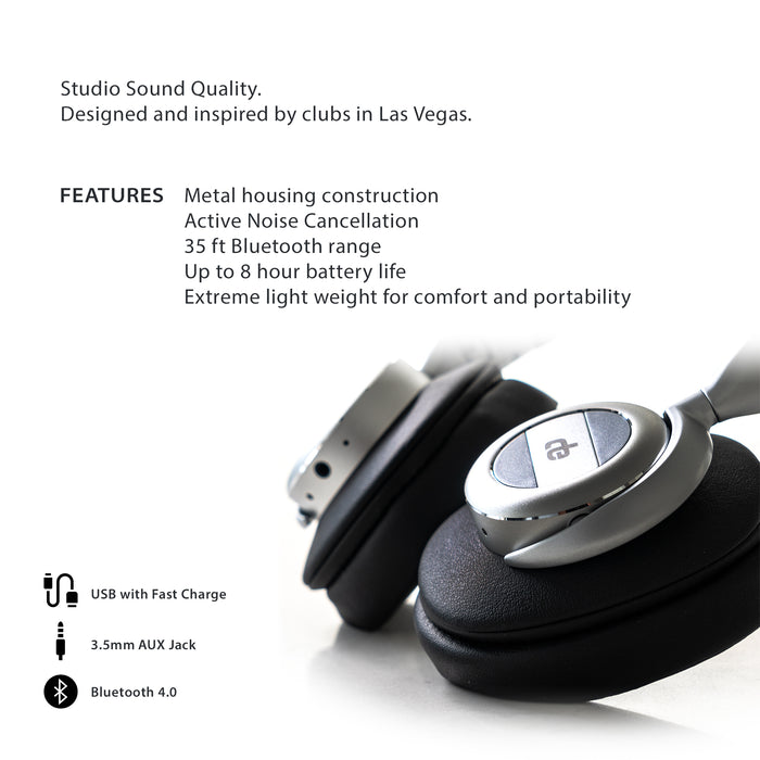 Decibel H78 Bluetooth Headphones Diamond Studio
