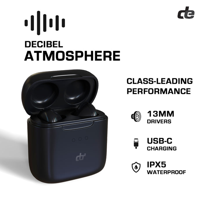 DA2 Decibel Atmosphere Ear Buds Bluetooth Waterproof Wireless